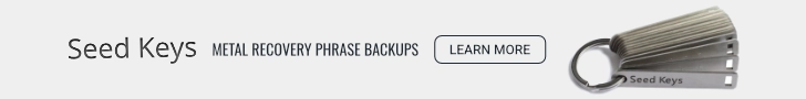 Seed Keys Metal Recovery Phrase Backups Seed Keys Metal Recovery Phrase Backups